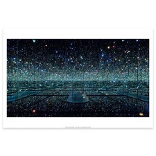 YAYOI KUSAMA - The Souls of Millions of Light Years Away Poster 20" H x 30" W