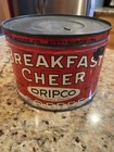 Vintage Breakfast Cheer Coffee Tin