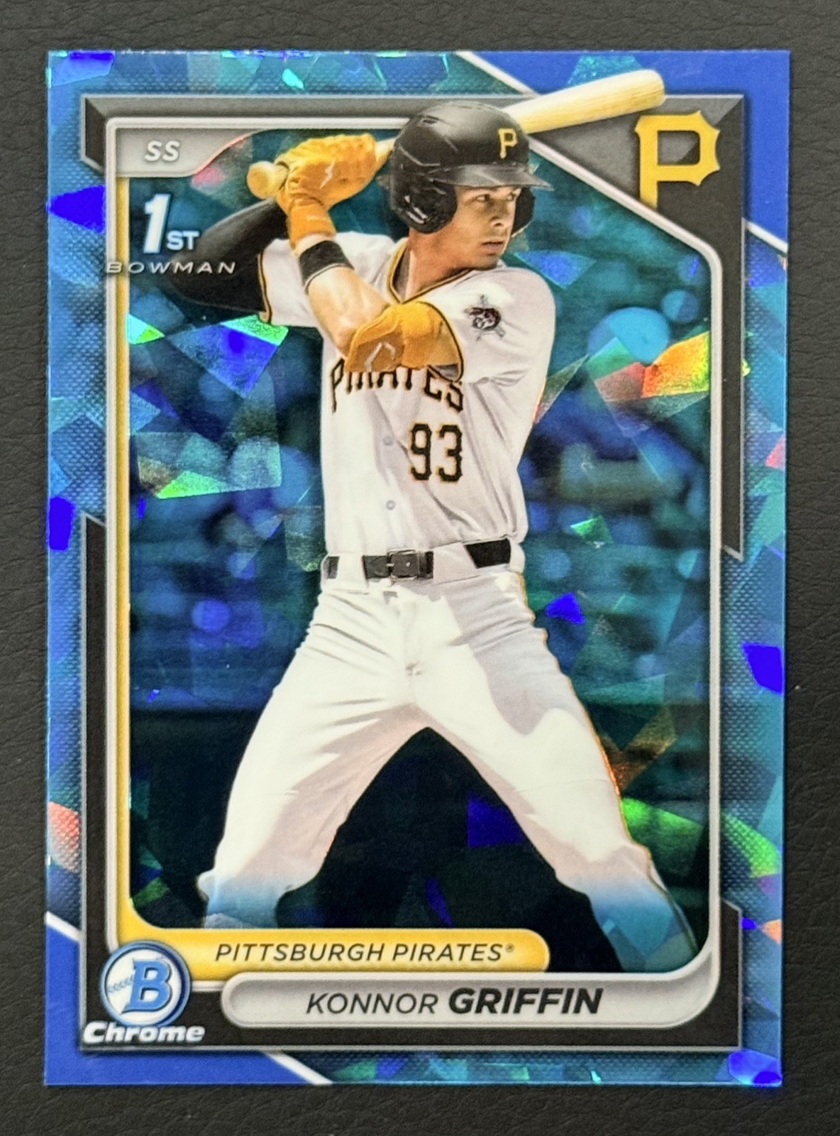 2024 Bowman Draft Konnor Griffin 1st Sapphire #BDC-22 Pittsburgh Pirates