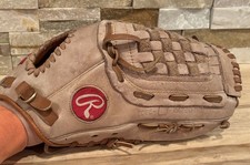 Rawlings Ken Griffey Jr RBG36 12.5" Baseball Glove Basket-Web Fastback Leather