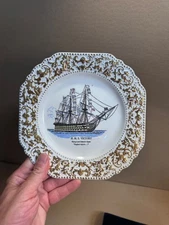 Lord Nelson Pottery England HMS Victory 5” Plate