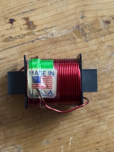 Sledgehammer speaker inductors, 15 gauge, various values, excellent, PER PAIR