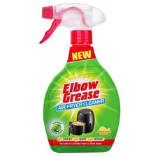 Elbow Grease Air Fryer Cleaner Spray 500ml Lemon Fresh Cuts Grease Grime 4.46 per litre