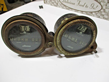 2 Antique Stewart Warner Car Speedometer Odometer Season Trip Partsrestoration 2 Antique Stewart Warner Car Speedometer Odometer Season Trip Partsrestoration