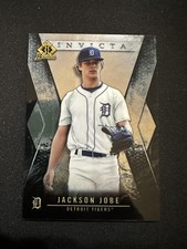 2021 Bowman Invicta #BI-3 Jackson Jobe Detroit Tigers Baseball Card