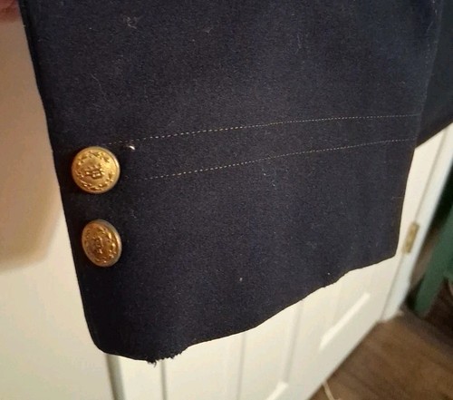 Vtg Snellenburg Co Policeman Overcoat 1939 - Picture 6 of 13