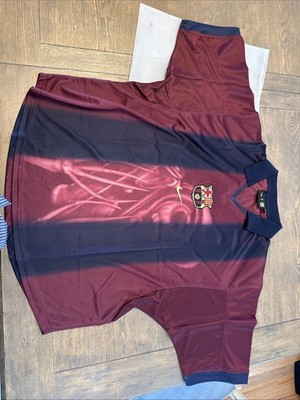 CJ X NIKE X FC BARCELONA RETRO 2000/01 HOME SKELETON JERSEY