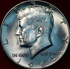 Uncirculated 1964-D Denver Mint Silver Kennedy Half Dollar