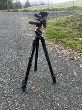 Manfrotto 055XPROB Tripod and Mhxpro-3wg Tripod Head Excellent Condition