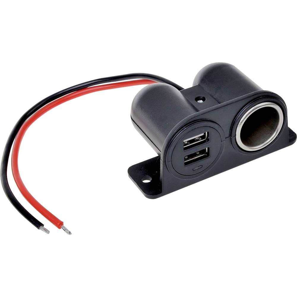 Prise USB 12V 24V IWH à charge rapide 4.2A double port pour maintenir vos appareils connectés