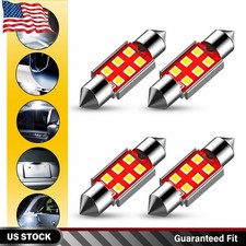 Auxito 4 Pack Led 578 41mm Bulbs Super White For Interior Dome Map Light Bulbs