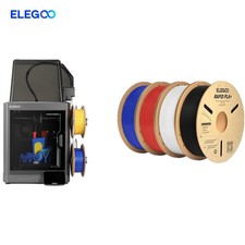 ELEGOO Centauri Carbon 2 Combo Multi Color 3D Printer Rapid PLA Filament Bundle