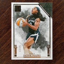 2025 Panini Impeccable WNBA #65 Jackie Young GOLD /25