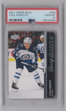 2021-22 Upper Deck Young Guns COLE PERFETTI Rookie PSA 10