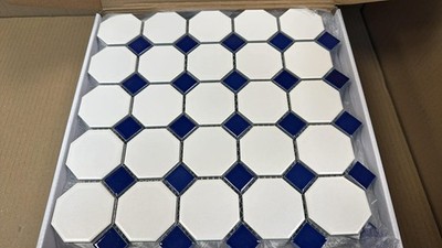 Original Style Keramik Mosaikfliesen 20 Stück für Innenwände und Böden