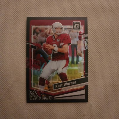 2023 Panini Donruss Optic Kurt Warner #4 Black Pandora 13/25 Jersey Number!