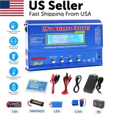 iMAX B6 80W Battery Charger Lipo NiMh Li-ion Ni-Cd Digital RC Balance Charger