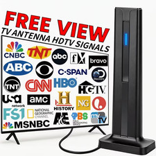 Indoor Outdoor Satellite TV Antenna, 360° Om...