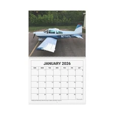 Grumman aircraft wall calendar