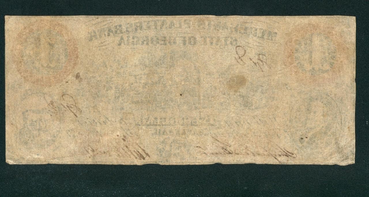 $1 1859 Merchants and Planters Bank State of Georgia - Savannah ...