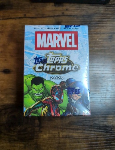 2025 Topps Chrome Marvel Blaster Box Sealed
