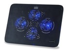 Conceptronic CNBCOOLPADL4F Notebook-Kühlpad 4-Fan Cooling Pad 43,2 cm (17 Zoll) 