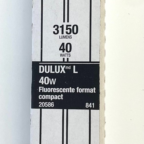 Sylvania 20586 FT40DL/841/RS/ECO 40W T5 2G11 4Pin 4100K Long Twin Tube CFL Lamp - Picture 2 of 5