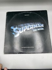 Superman The Movie Soundtrack Double Vinyl Lp Untested Flaws Read