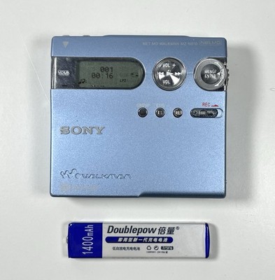Sony MZ-N910 Net MD MiniDisc Walkman Player Recorder Blue | Tested Working