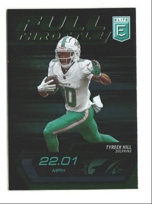 2024 Donruss Elite Full Throttle Green Tyreek Hill #1