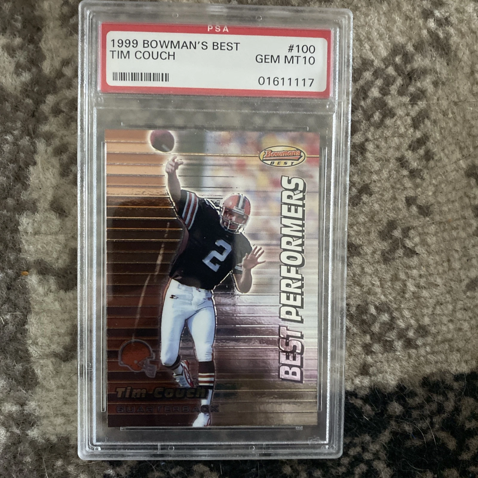 Tim Couch Bowman's Best #100 Base