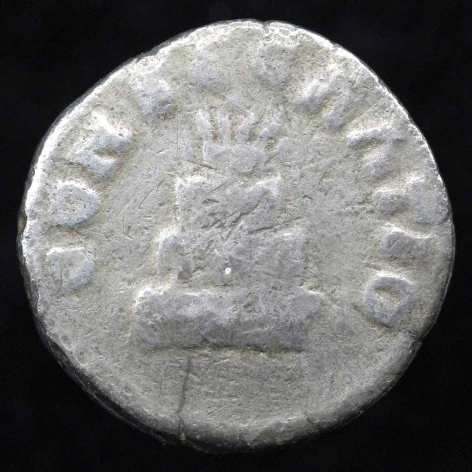 Roman Coin. Divus Antoninus Pius. AR Denarius. CONSECRATIO. Minted after 161 AD.