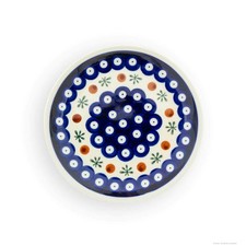 Bunzlauer Keramik flacher Teller (Kuchenteller), Ø16,0 cm, H=2,0cm, Dekor 41
