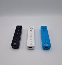 Official Genuine Nintendo Wii Motion PLUS Controller - White, Black, Blue