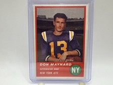 1963 Fleer - Don Maynard #15 NM+ 