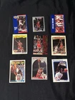 Michael Jordan Chicago Bulls NBA (9) Card Lot Fleer Upper Deck Topps Hoops