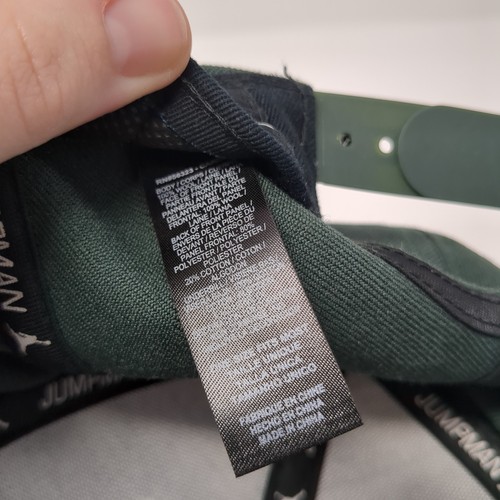 Jordan Jumpman Snapback Mütze grün Einheitsgröße verstellbar bestickt - Bild 10 von 10