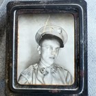 Vintage Photomatic Photobooth Photo Handsome Young Man WWII Era US military — photo 1