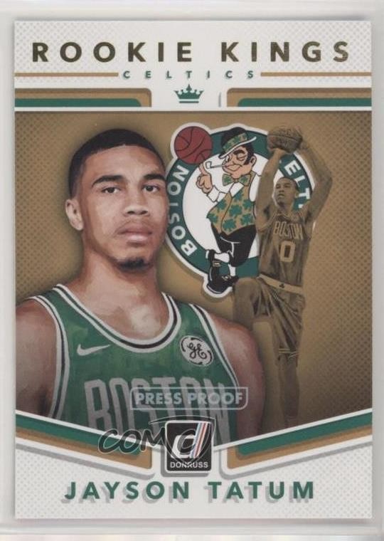 2017-18 Panini Donruss Rookie Kings Press Proof Jayson Tatum #3 0g0w