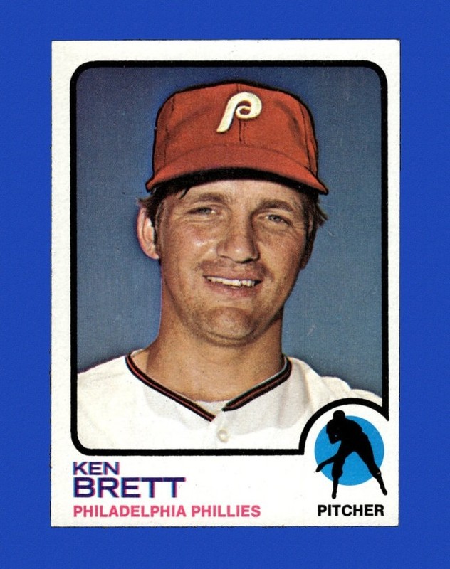 1973 Topps Set-Break #444 Ken Brett NR-MINT *GMCARDS*