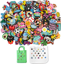 Charms for Bogg Bag Accessories Summer Beach Small Tote Bag Charms for Women