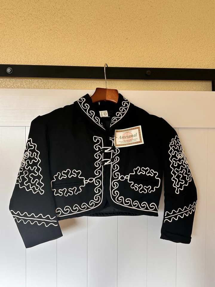 Girls Mariachi Outfit / Costume -Size Small (For Ages About 6 To 8) - Image 2 of 4