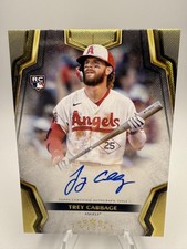2024 Topps Five Star #FSA-TC Trey Cabbage Five Star Base Autographs