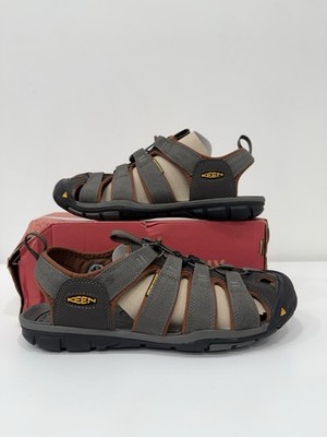 Keen Clearwater CNX Sandals Raven/Tortoise Shell Waterproof 1014456 Men Size 11