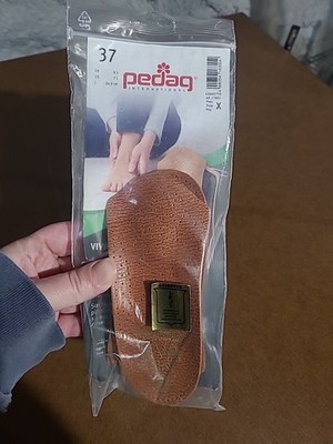 Pedag VIVA Mini Leather 3/4 Insole Insert Womens Sz 7 Tan Anatomically Correct