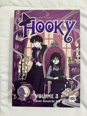 Hooky Webtoon Volumes 1 2 and 3 Paperback Books Lot of 4 Comic