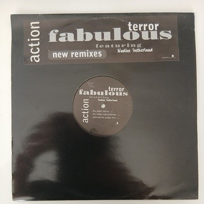 Terror Fabulous Featuring Nadine Sutherland - Action (New Remixes) (12'')