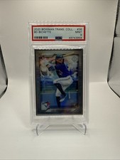 2020 Bowman Bo Bichette Transcendent Collection Rookie /100 Blue Jays PSA 9
