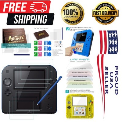 Ultimate 2DS Screen Protection - 6 HD Clear Protectors & Fingerprint Resistant