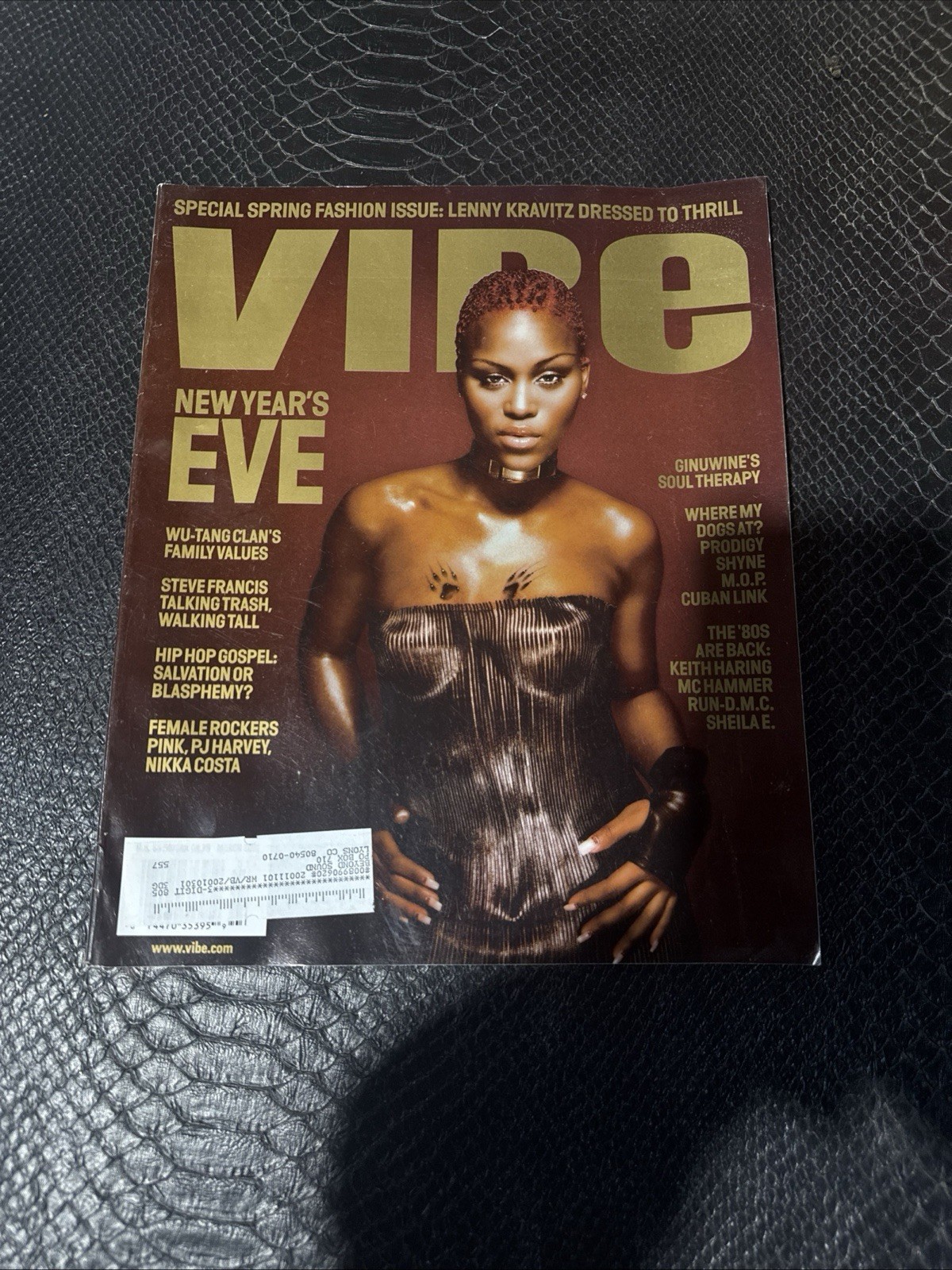 VIBE magazine EVE  March 2001